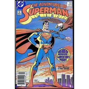 Adventures of Superman #424‎ Newsstand 1987 1st Cat Grant Premiere Issue NM